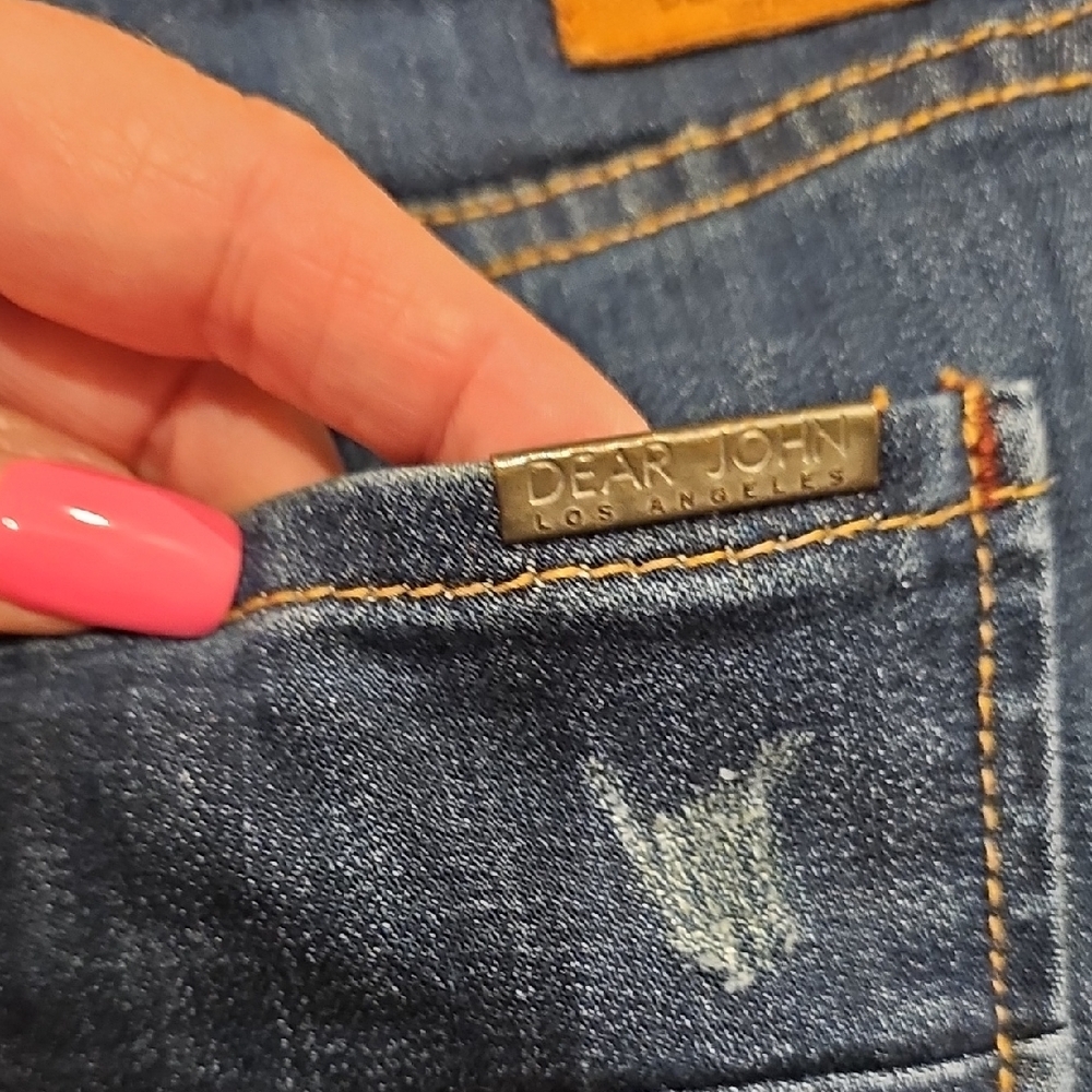 Dear John Dark Blue Denim Jeans - Picture 2 of 9